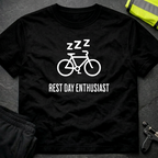 Rest Day Enthusiast cycling T-Shirt