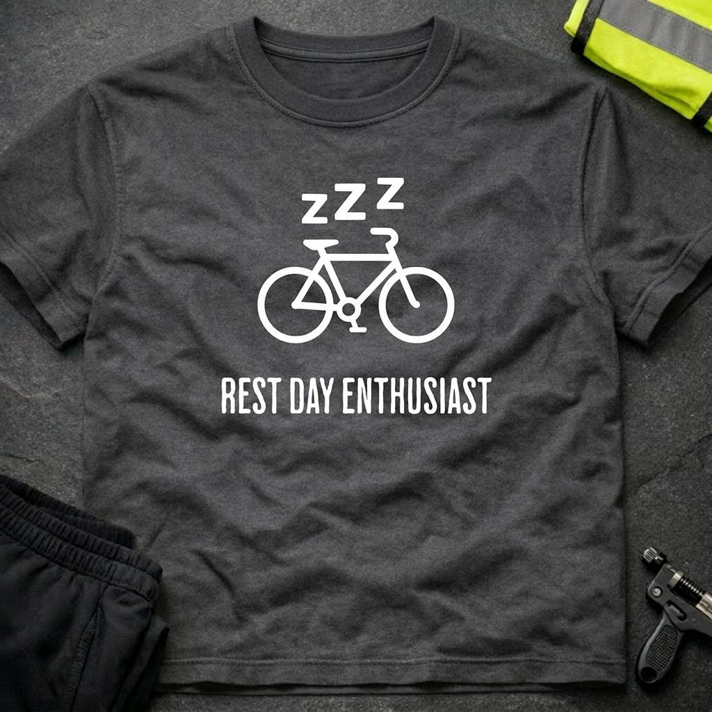 Rest Day Enthusiast cycling T-Shirt