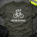 Rest Day Enthusiast cycling T-Shirt