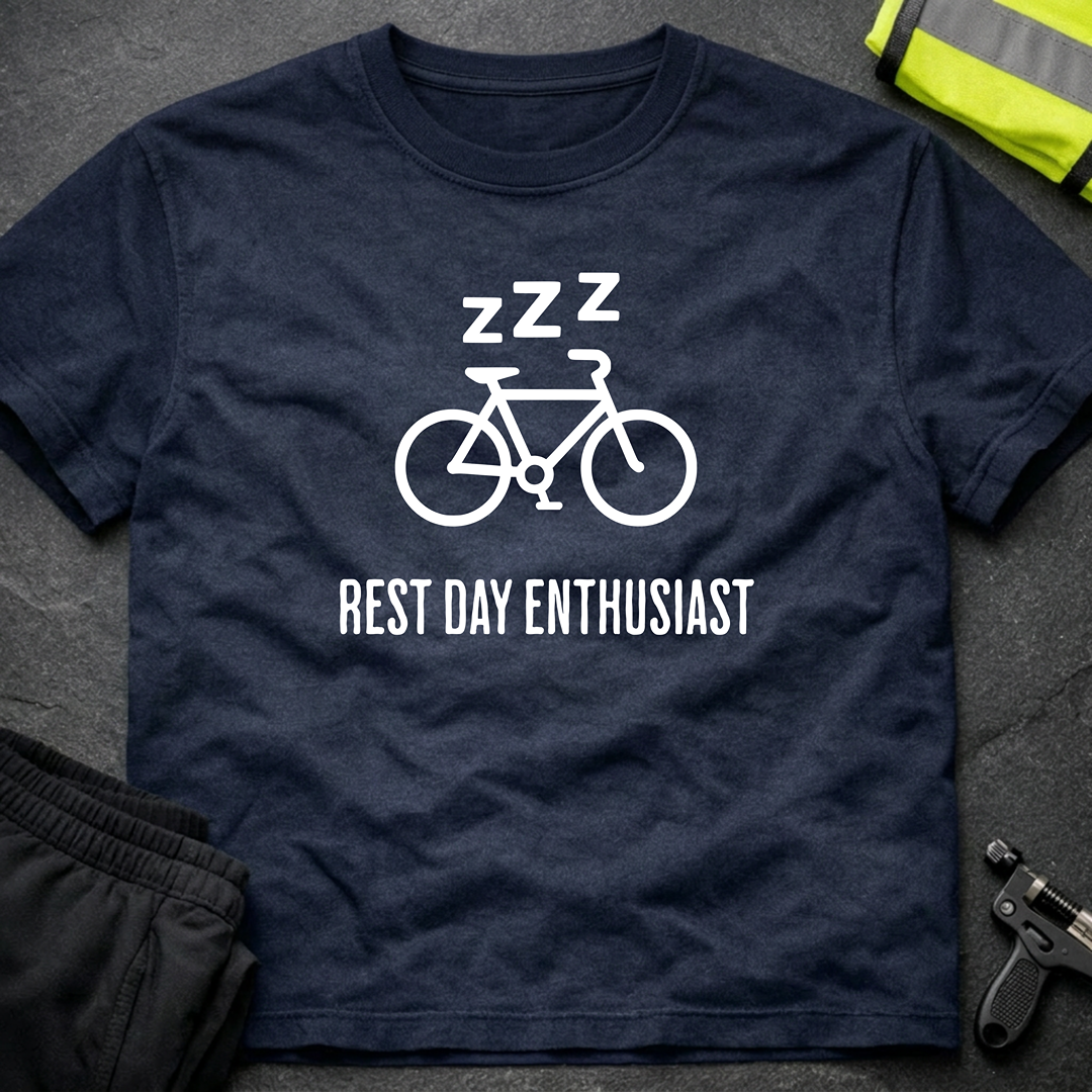 Rest Day Enthusiast cycling T-Shirt