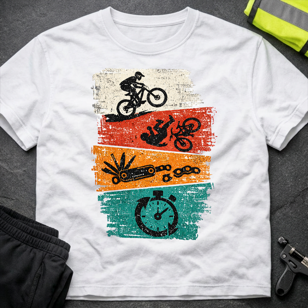 Ride Crash Fix Repeat T-Shirt