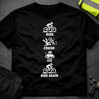 Ride Crash Ice Ride again T-Shirt