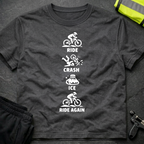 Ride Crash Ice Ride again T-Shirt
