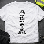 Ride Crash Ice Ride again T-Shirt