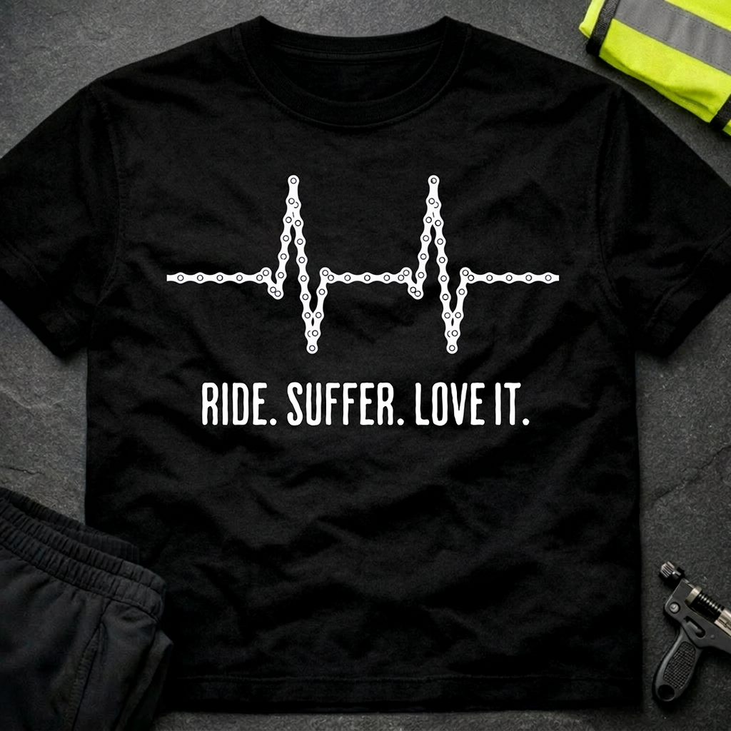 Ride Suffer Love it Cycling T-Shirt