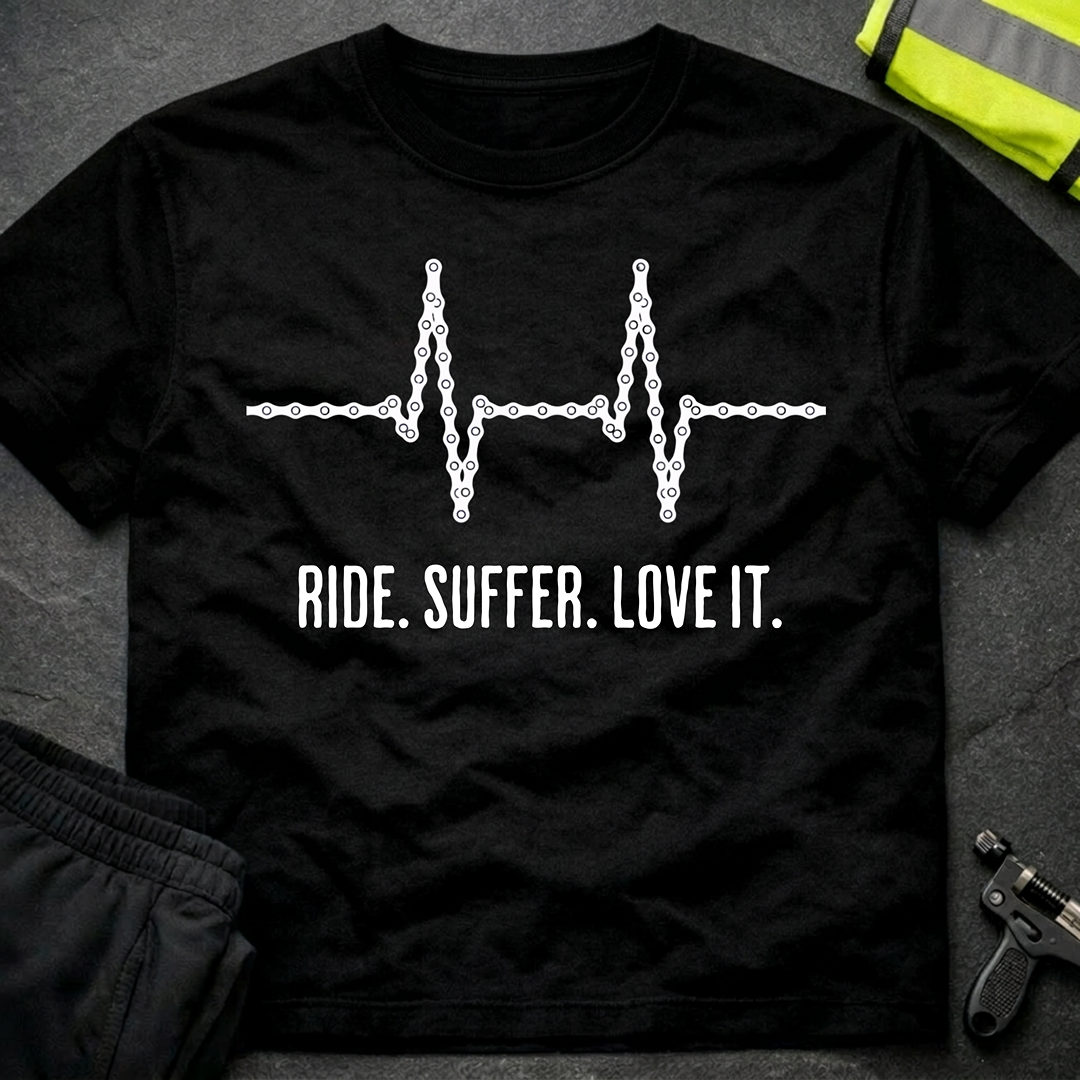 Ride Suffer Love it Cycling T-Shirt