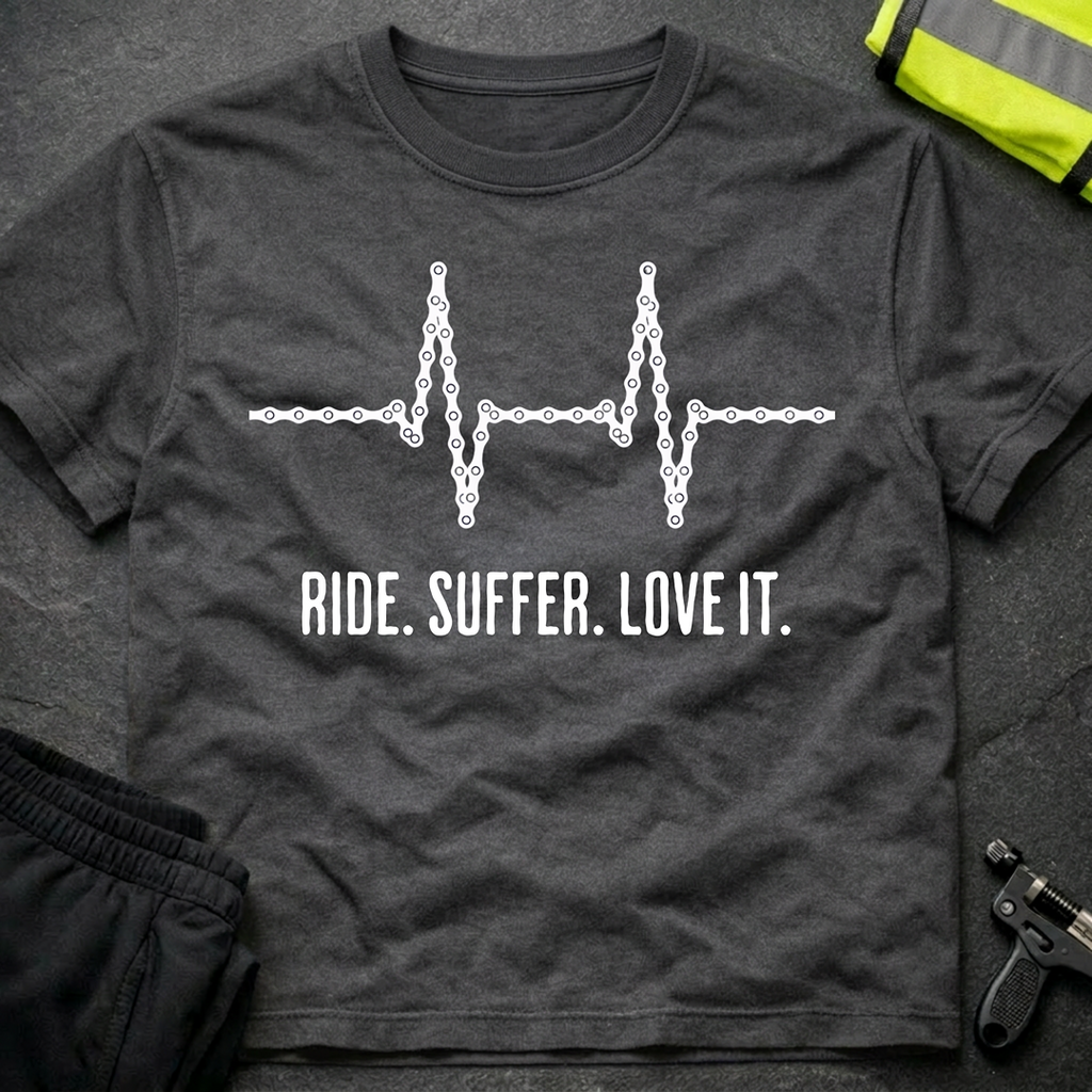 Ride Suffer Love it Cycling T-Shirt