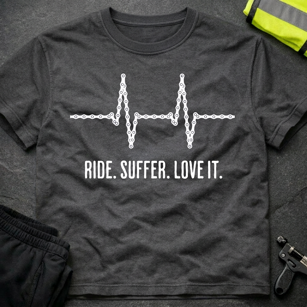 Ride Suffer Love it Cycling T-Shirt