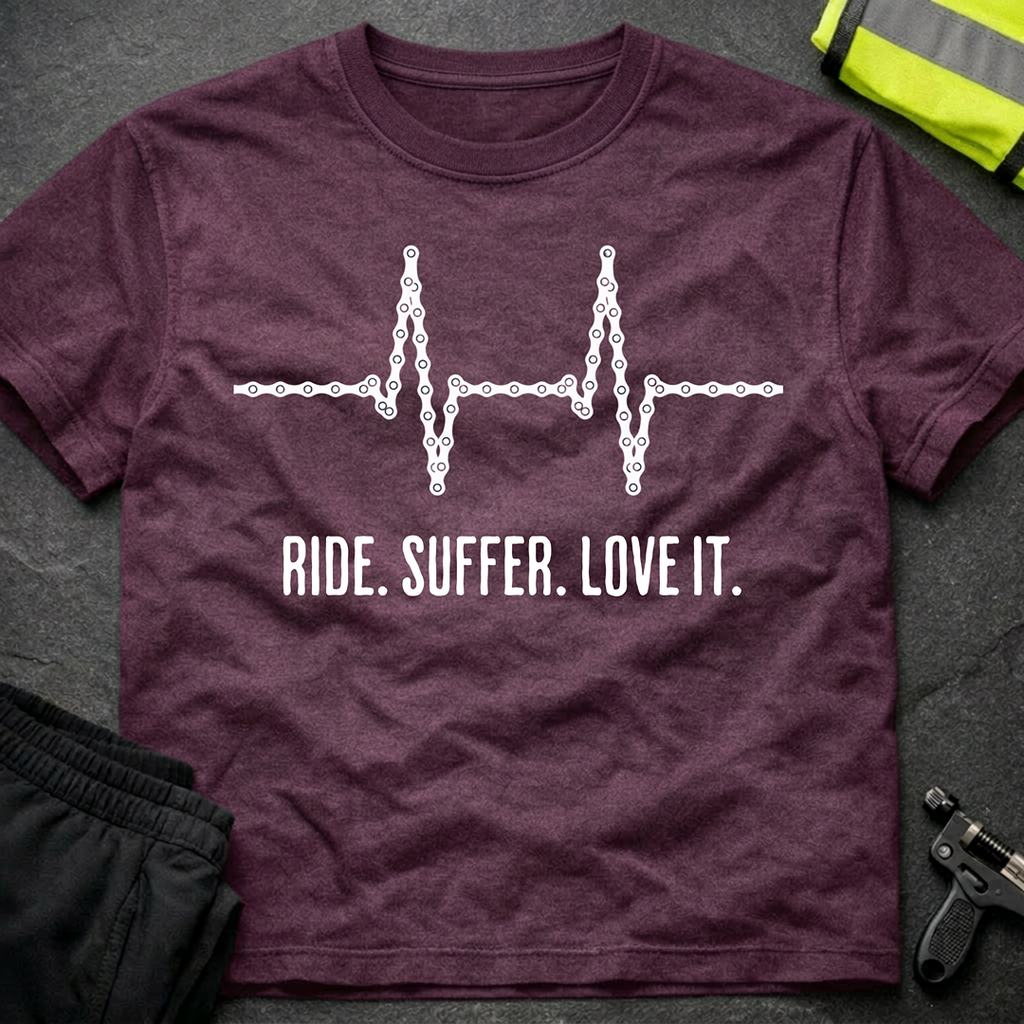 Ride Suffer Love it Cycling T-Shirt