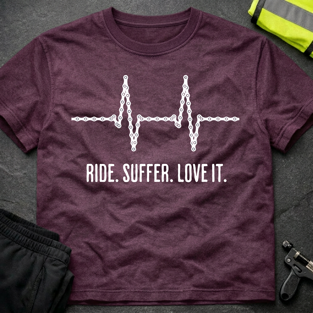 Ride Suffer Love it Cycling T-Shirt