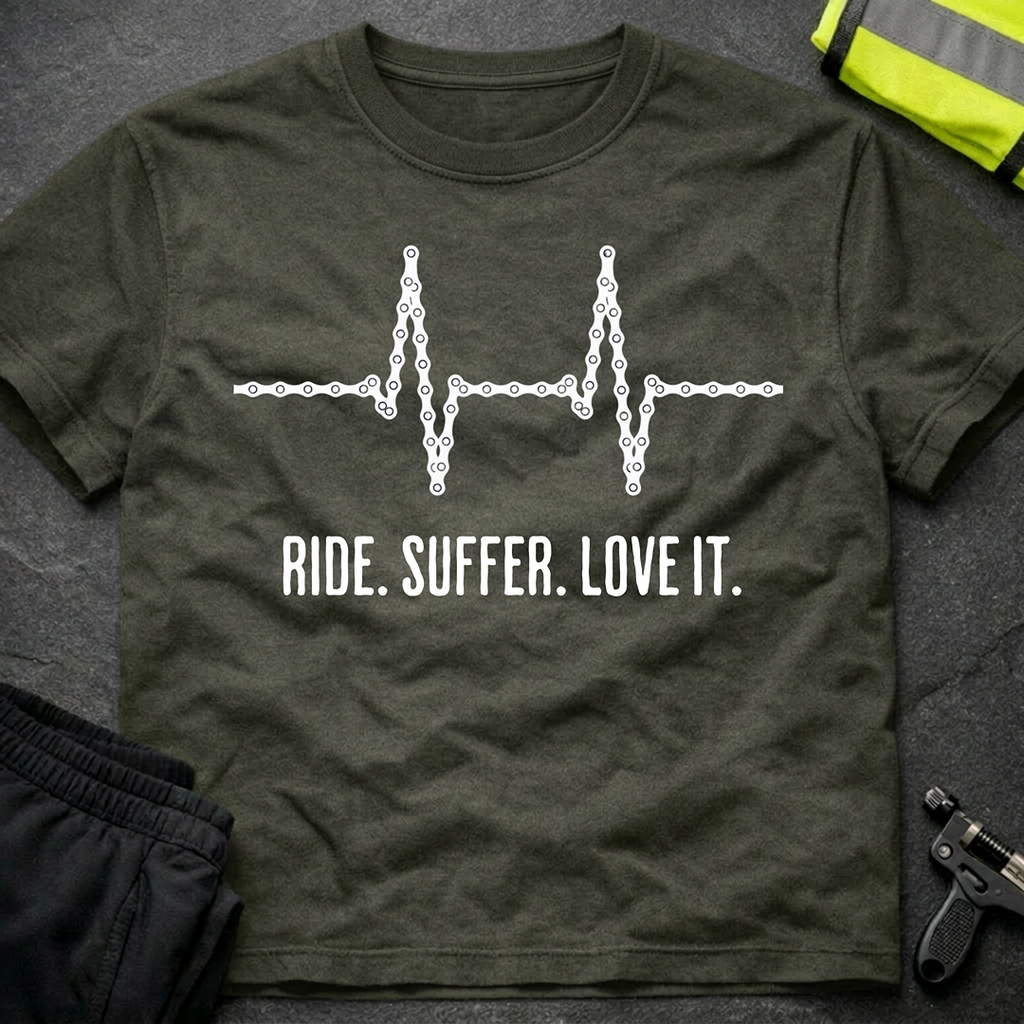 Ride Suffer Love it Cycling T-Shirt
