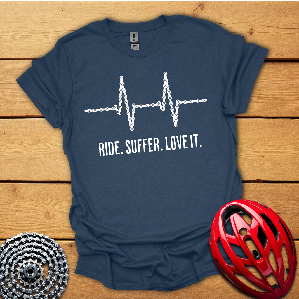 Ride Suffer Love it Cycling T-Shirt