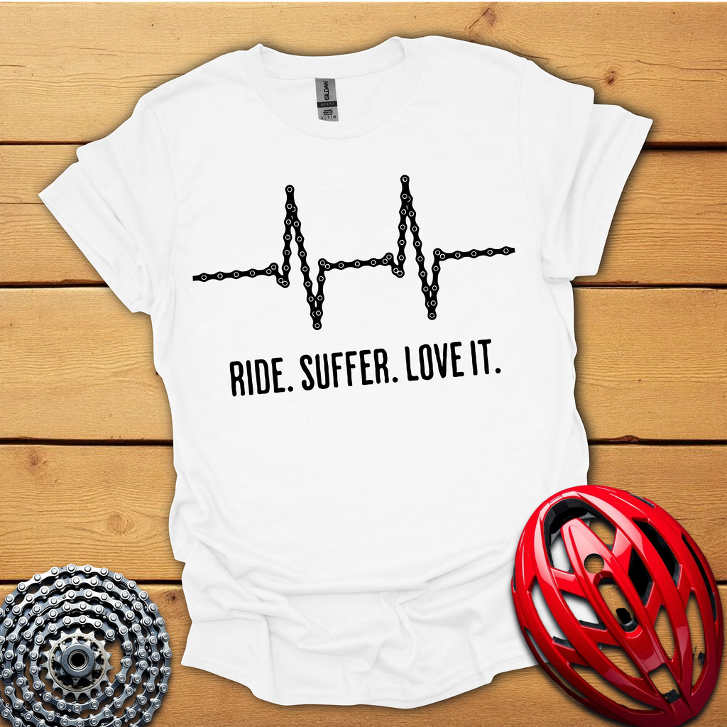 Ride Suffer Love it Cycling T-Shirt