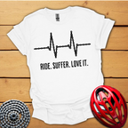 Ride Suffer Love it Cycling T-Shirt