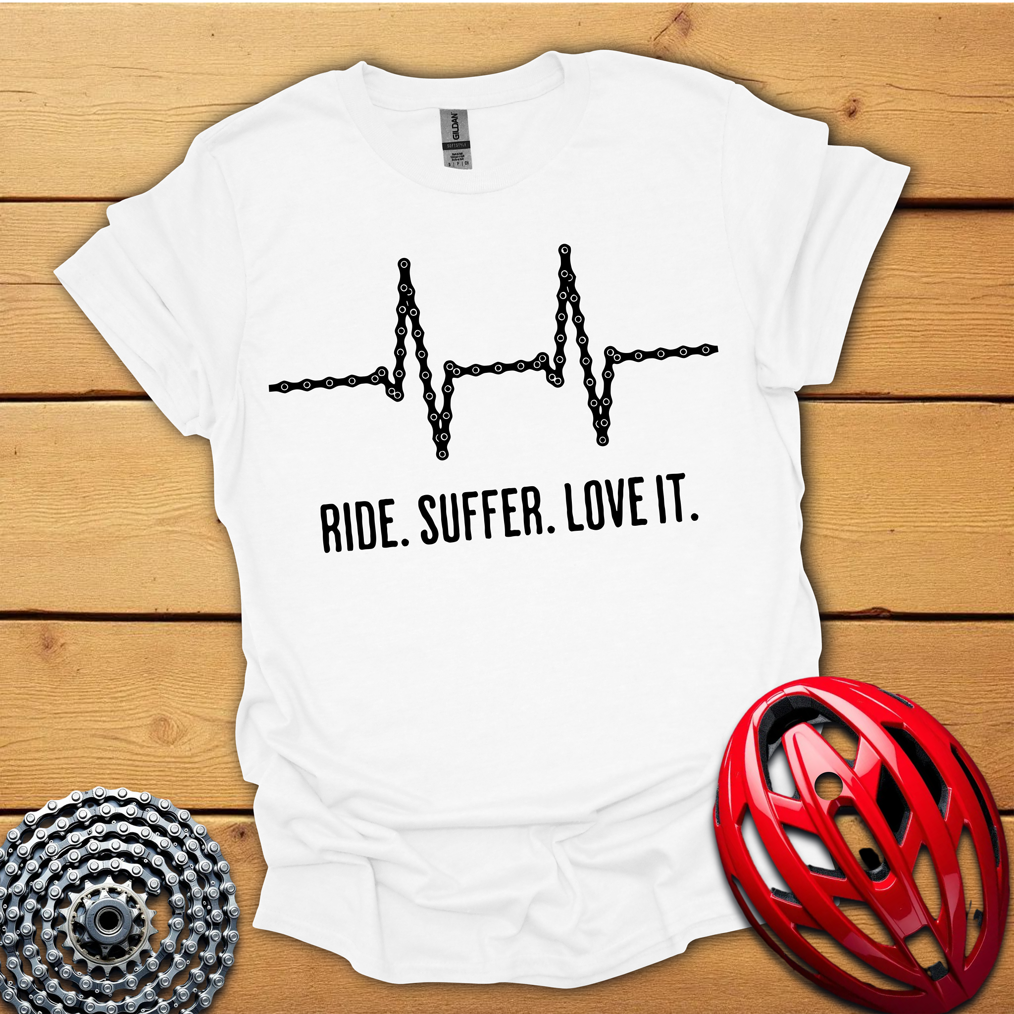 Ride Suffer Love it Cycling T-Shirt