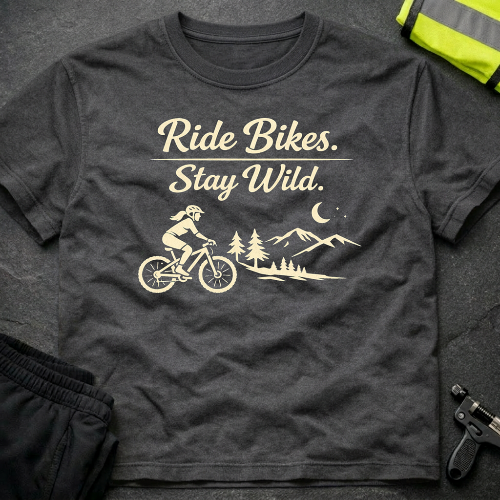 Ride bikes Stay wild T-Shirt