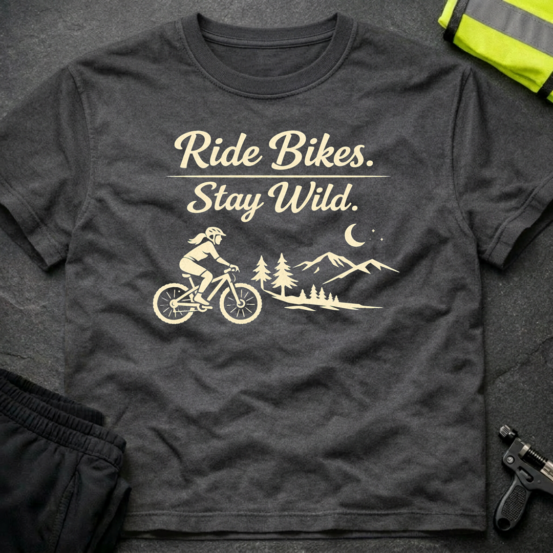 Ride bikes Stay wild T-Shirt