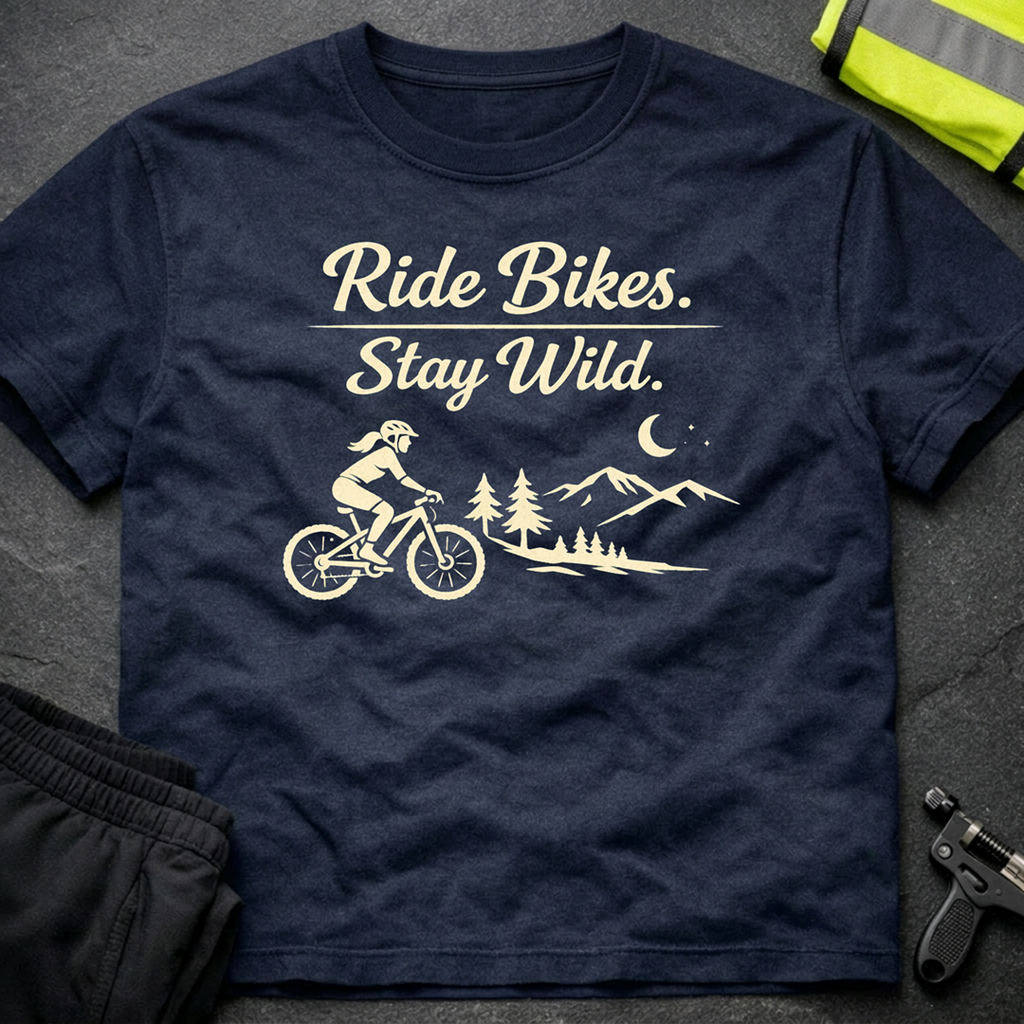 Ride bikes Stay wild T-Shirt