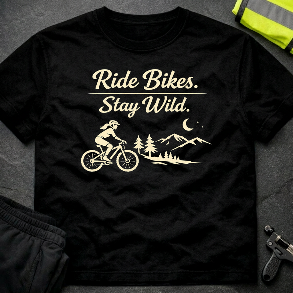 Ride bikes Stay wild T-Shirt