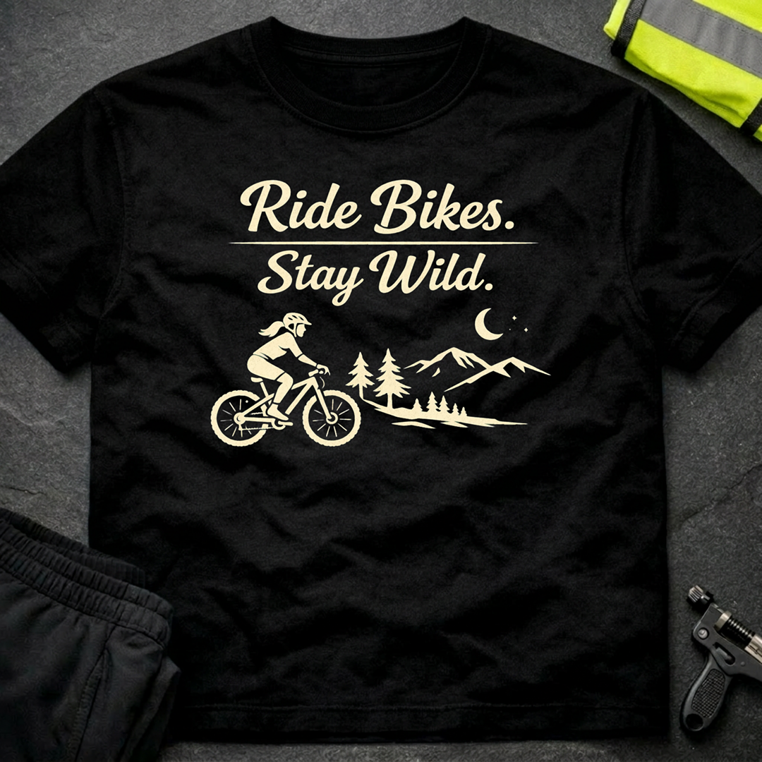Ride bikes Stay wild T-Shirt