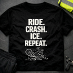 Ride crash ice repeat T-Shirt