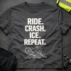 Ride crash ice repeat T-Shirt