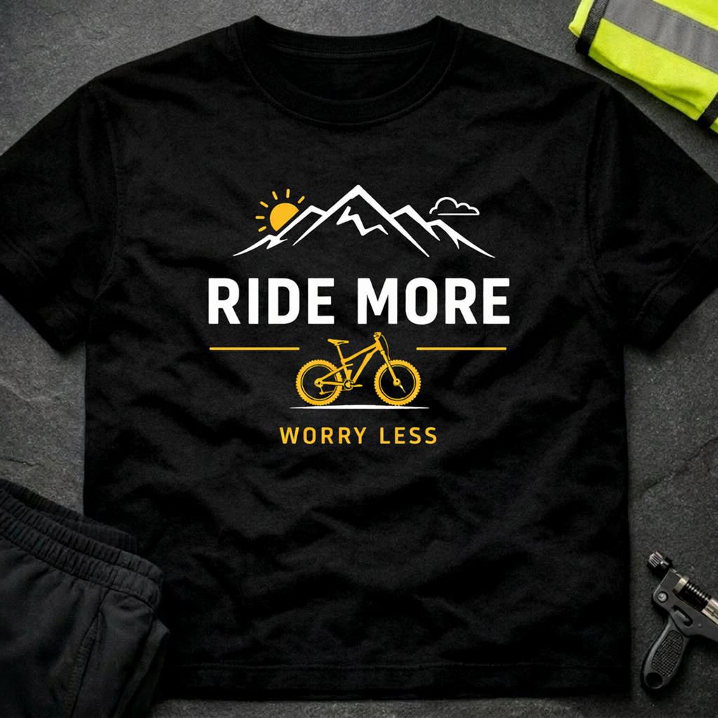 Ride more Worry less T-Shirt