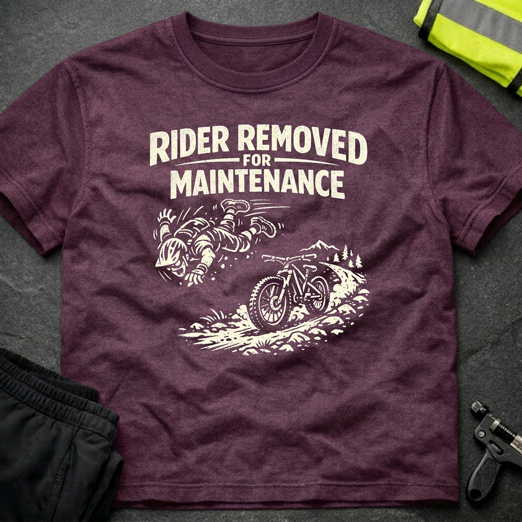 Rider removed for maintenance T-Shirt