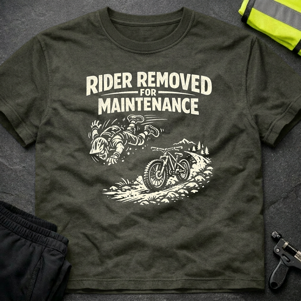 Rider removed for maintenance T-Shirt
