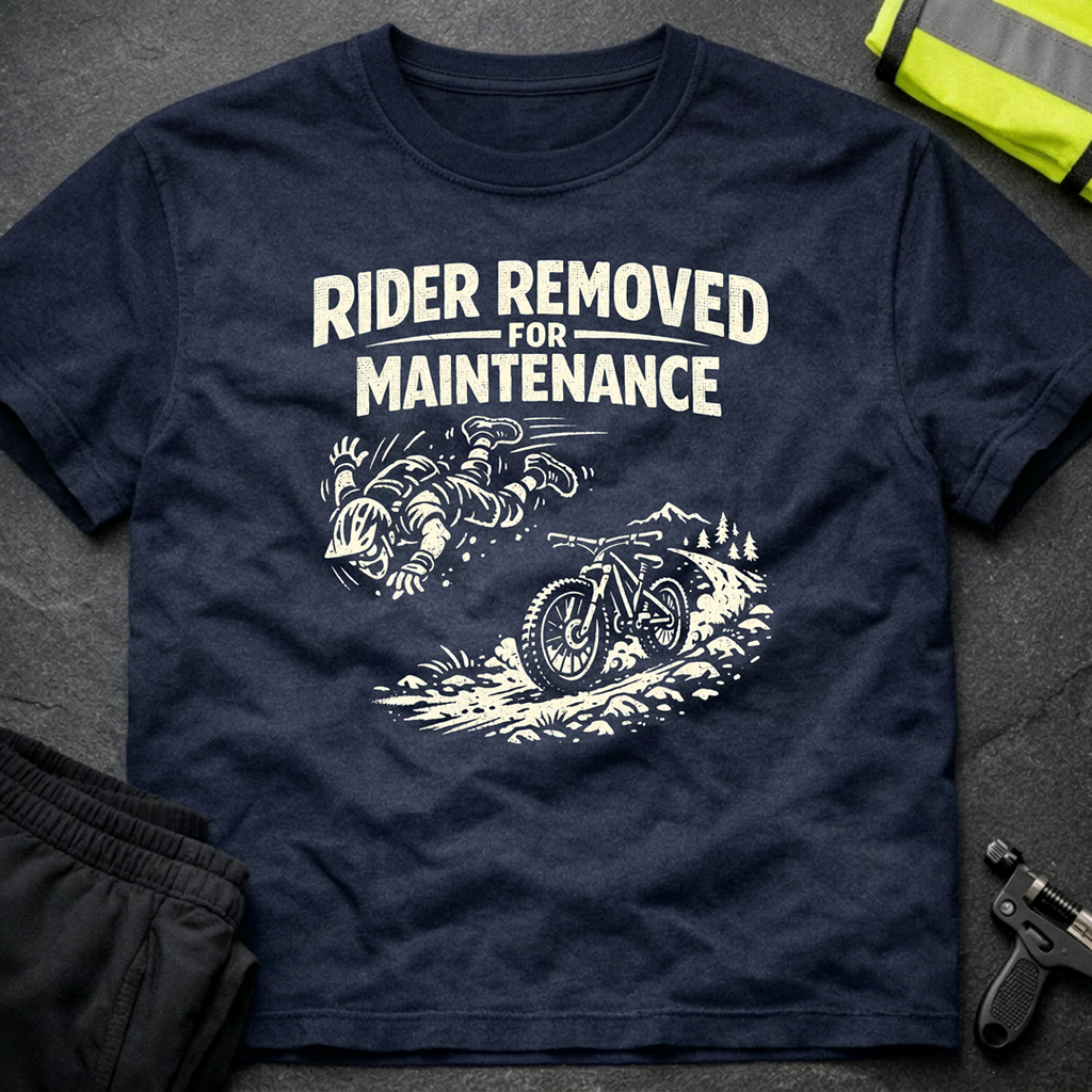 Rider removed for maintenance T-Shirt