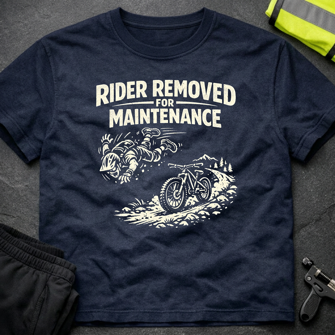 Rider removed for maintenance T-Shirt