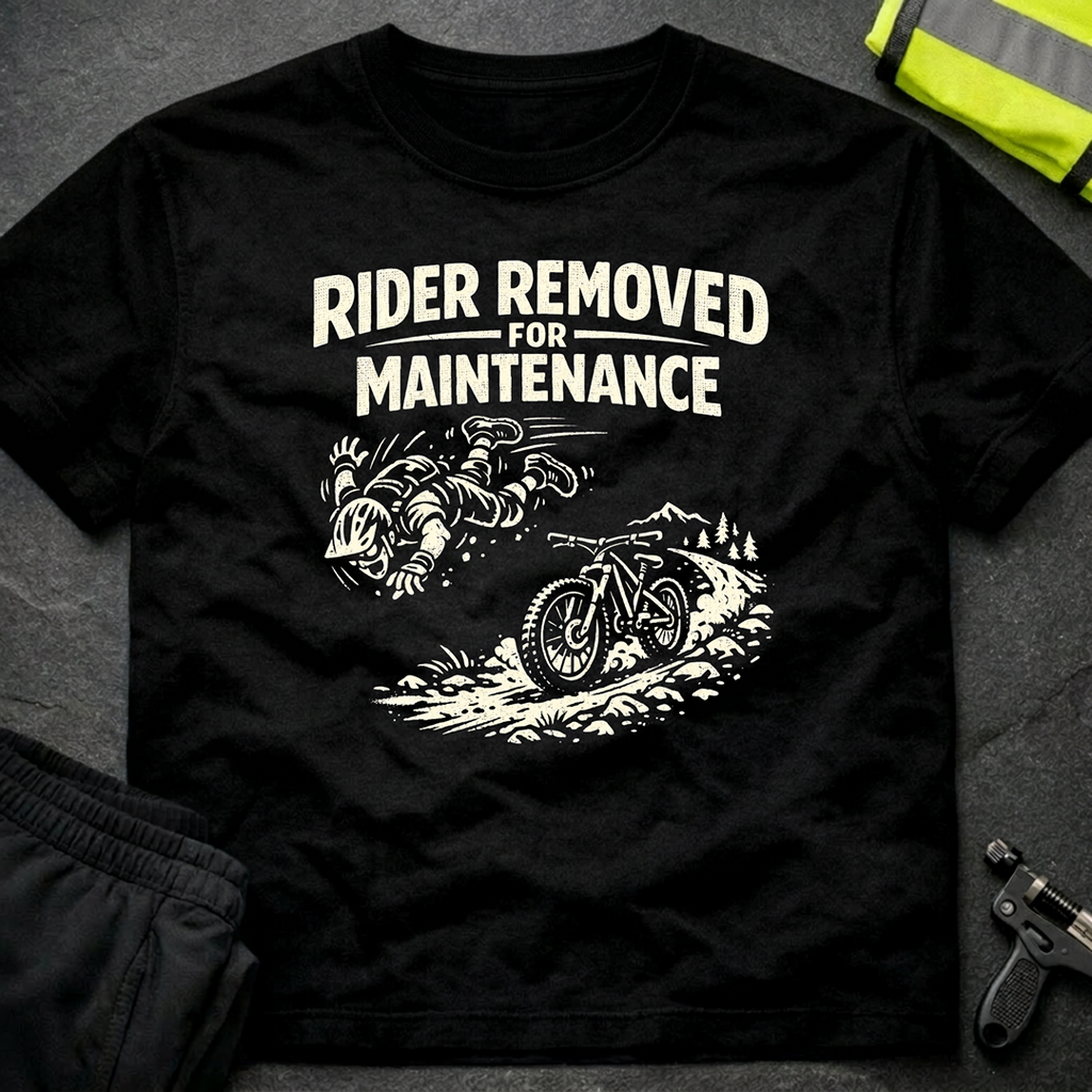 Rider removed for maintenance T-Shirt