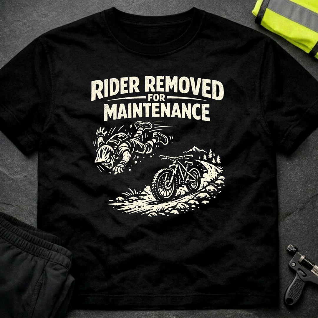 Rider removed for maintenance T-Shirt