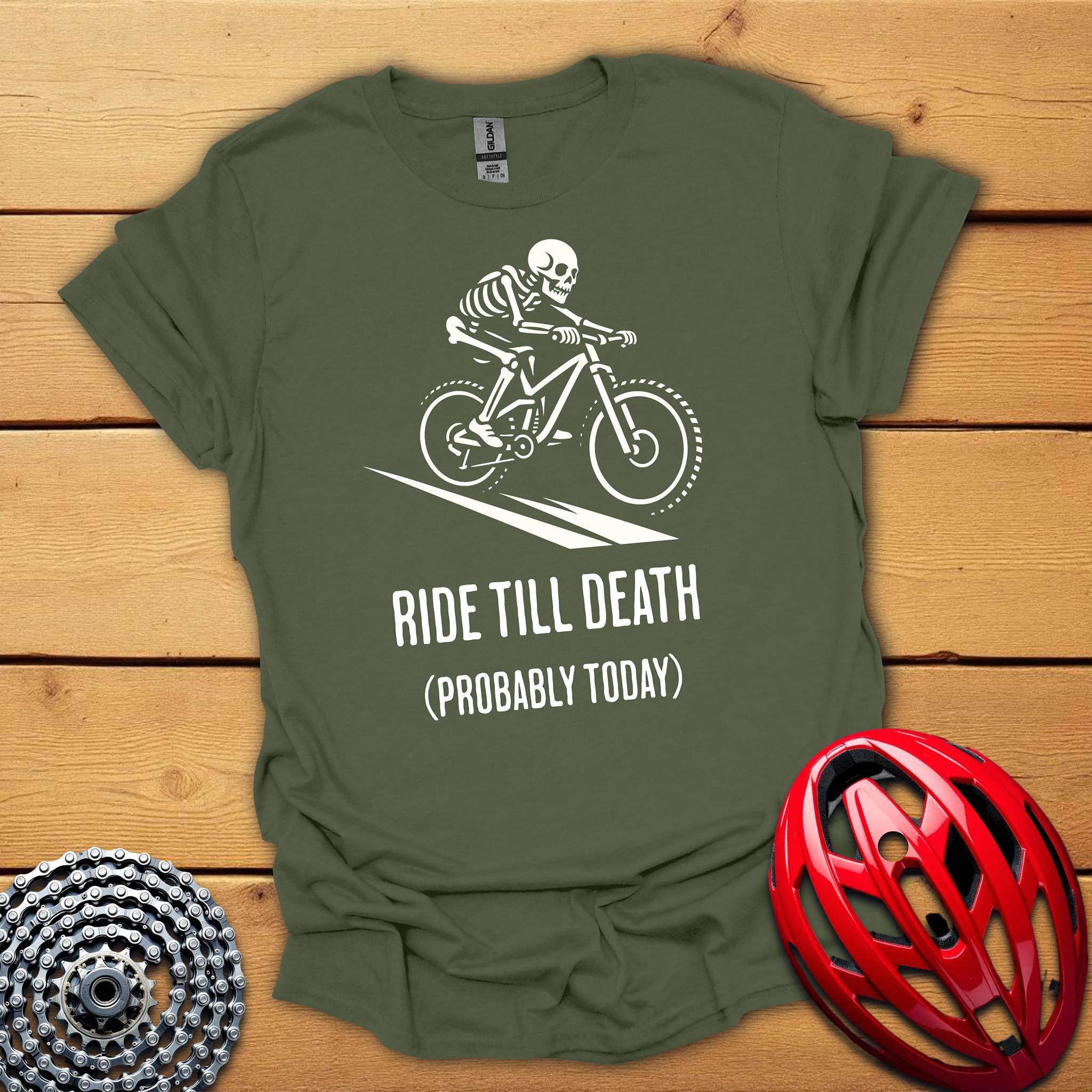 Ride till Death cycling T-Shirt