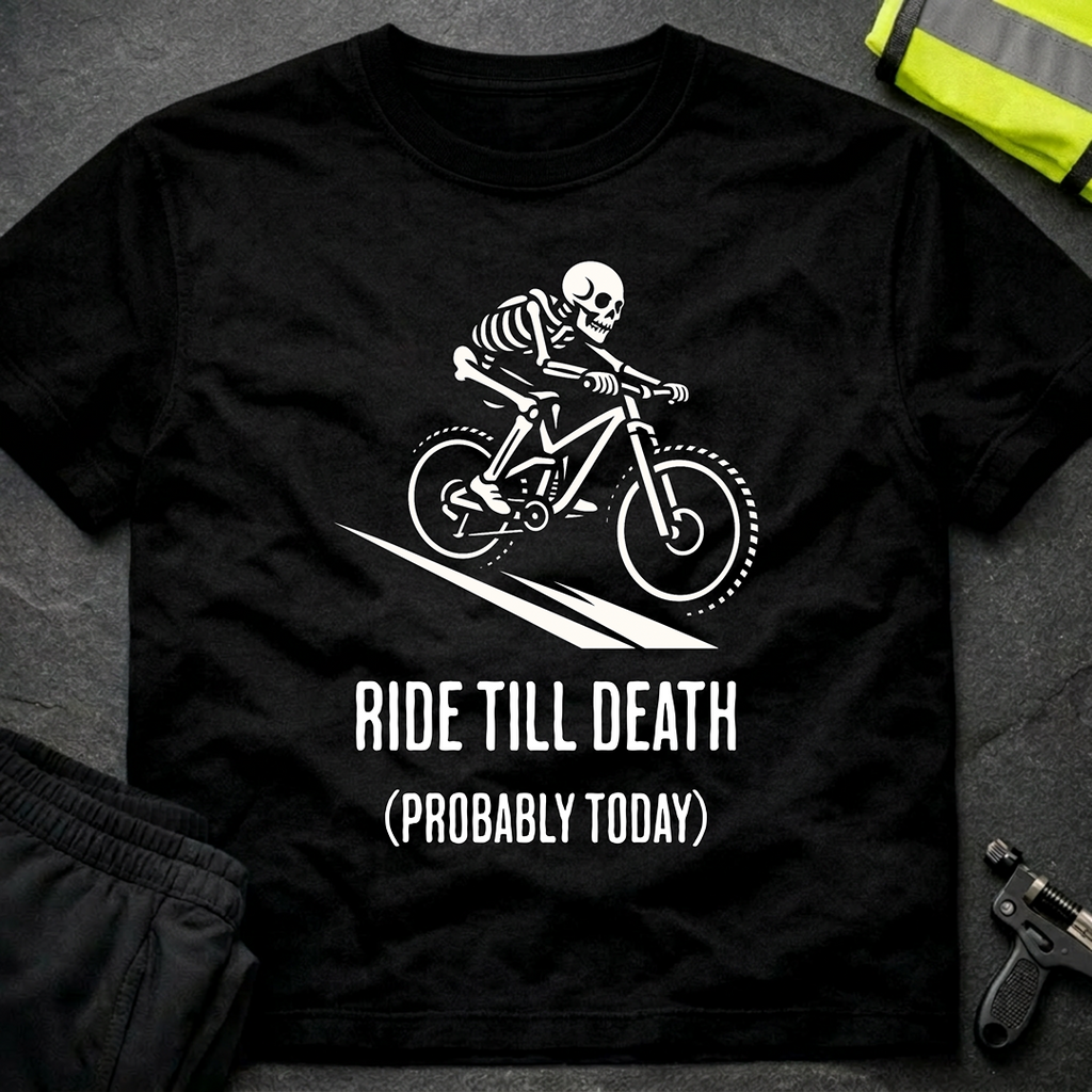 Ride till Death cycling T-Shirt