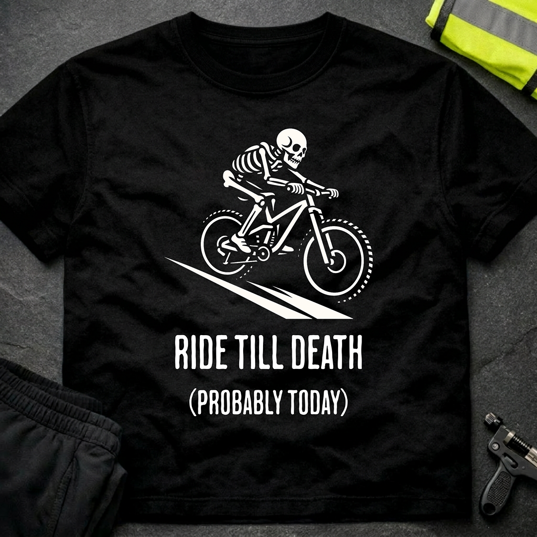 Ride till Death cycling T-Shirt