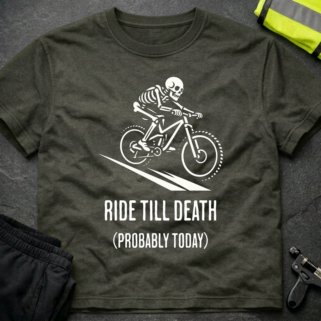 Ride till Death cycling T-Shirt