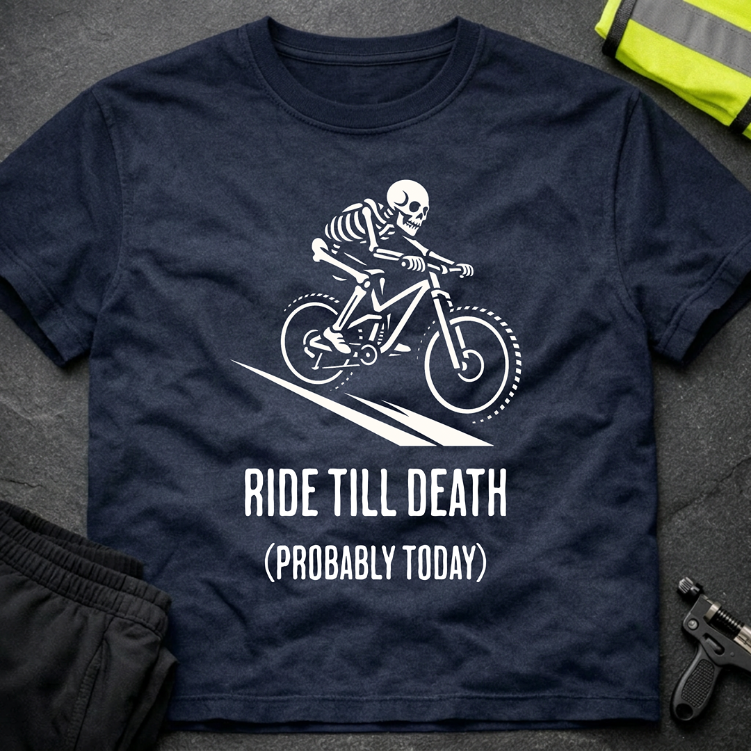 Ride till Death cycling T-Shirt