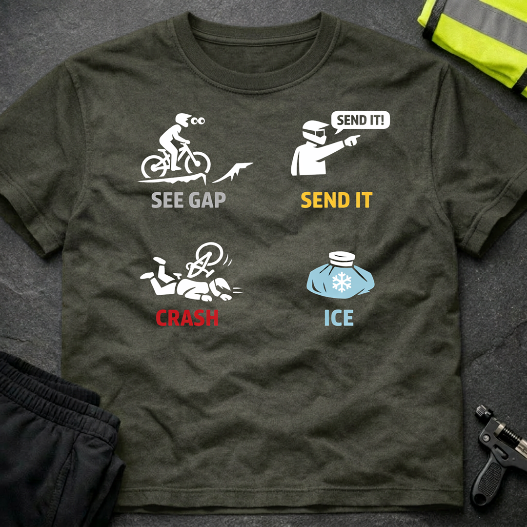 See gap Send it Crash Ice T-Shirt