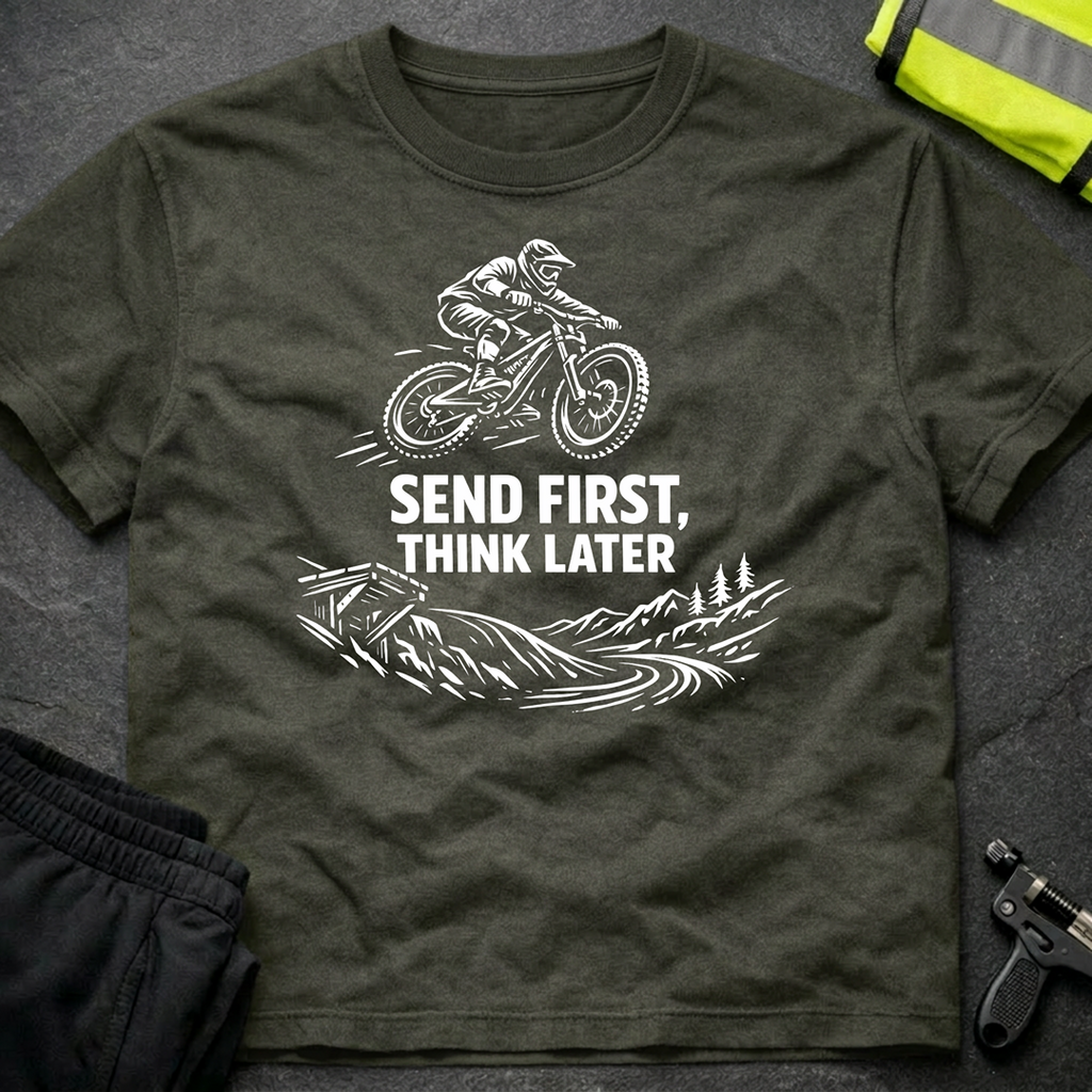 Send first Think later T-Shirt