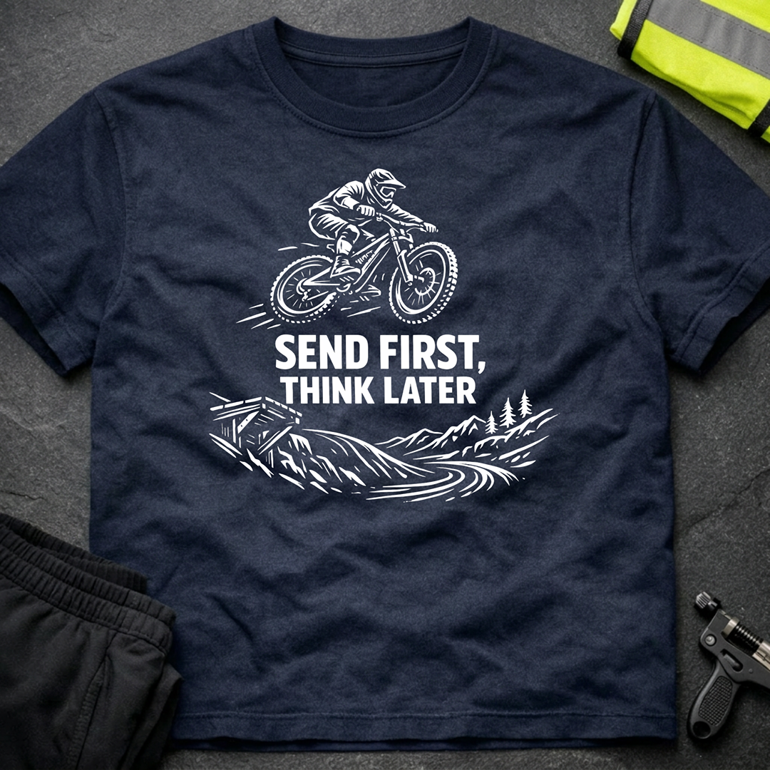 Send first Think later T-Shirt