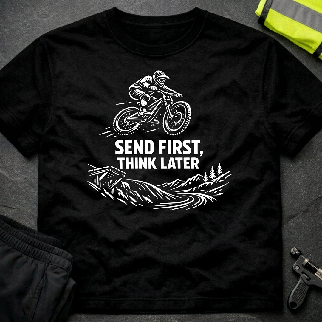 Send first Think later T-Shirt
