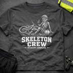 Skeleton Crew bw Halloween T-Shirt