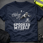 Spooked myself bw Halloween T-Shirt