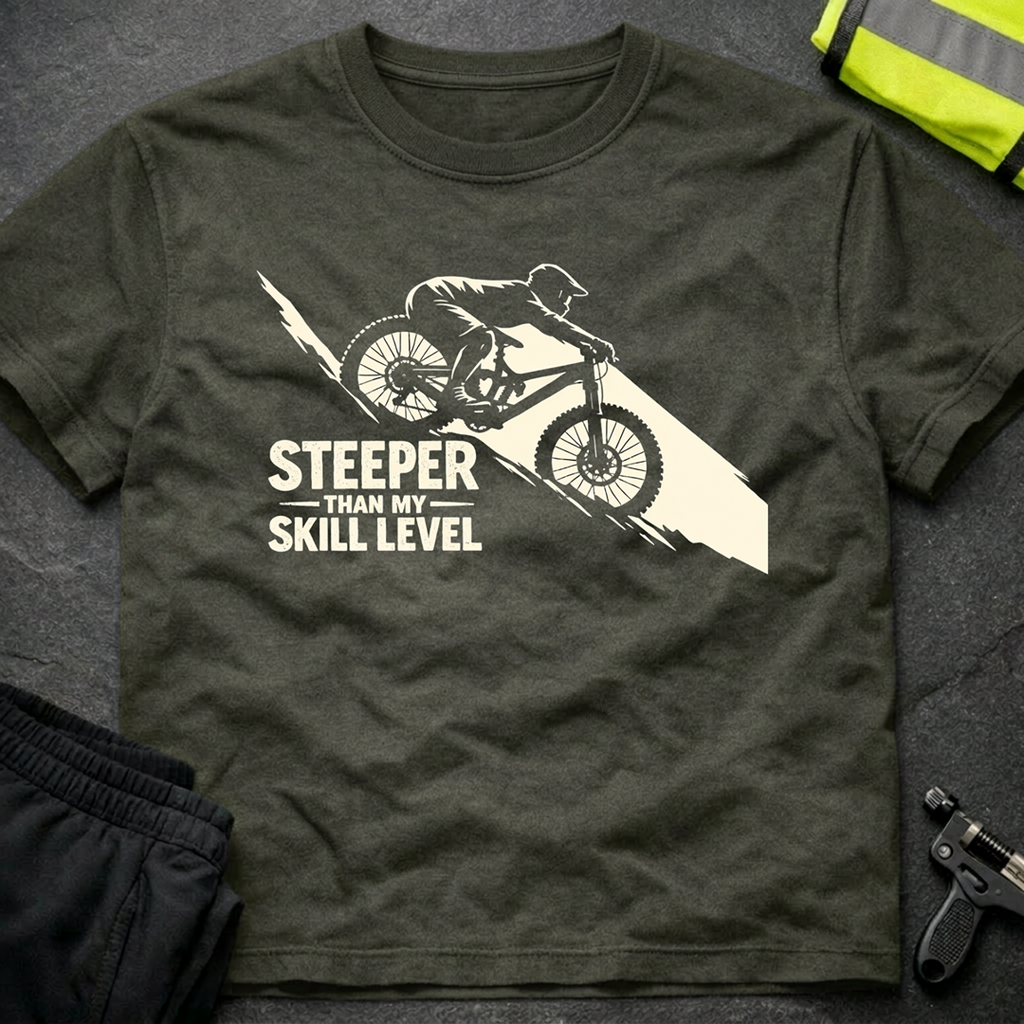 Steeper than my skill level T-Shirt