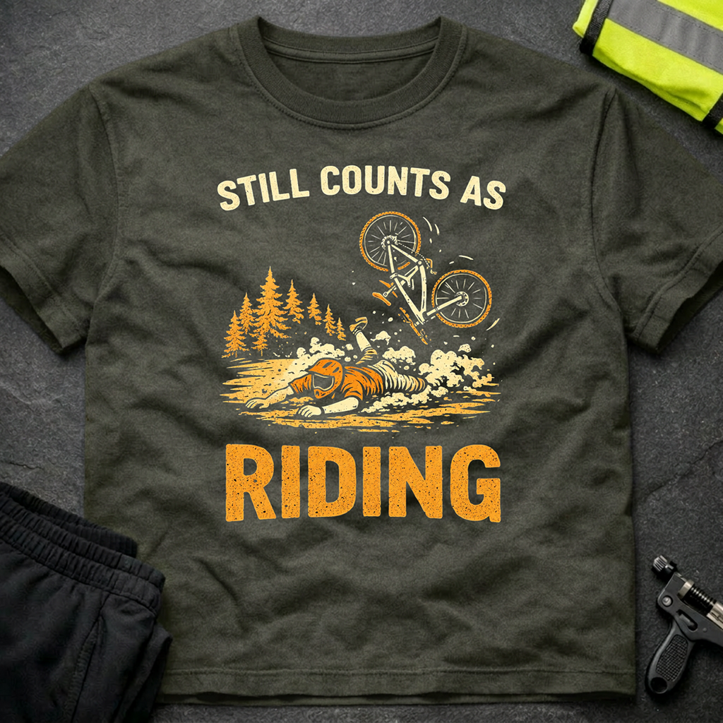 Still counts as riding T-Shirt