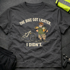 The bike got lighter T-Shirt