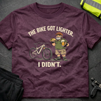 The bike got lighter T-Shirt