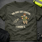 The bike got lighter T-Shirt