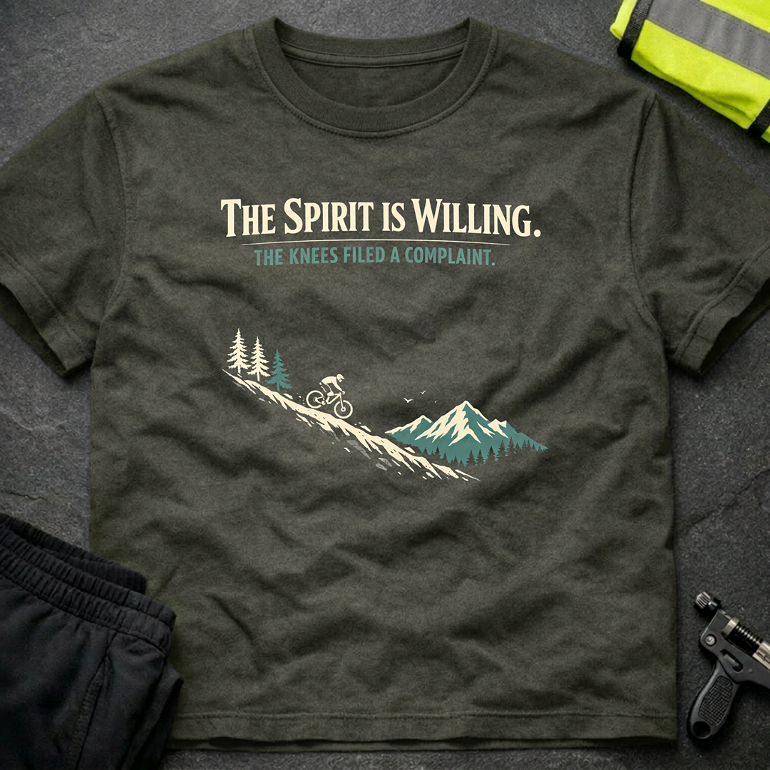 The spirit is willing T-Shirt